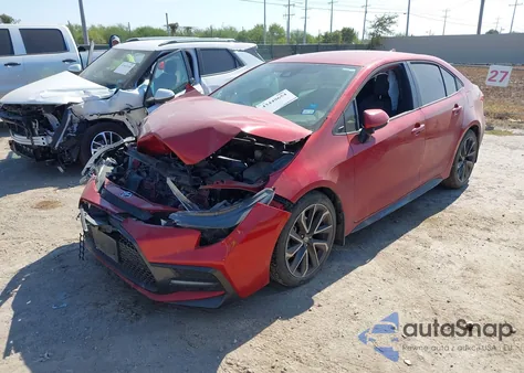 2020 Toyota Corolla Se from USA, damaged, VIN 5YFS4RCE2LP049929